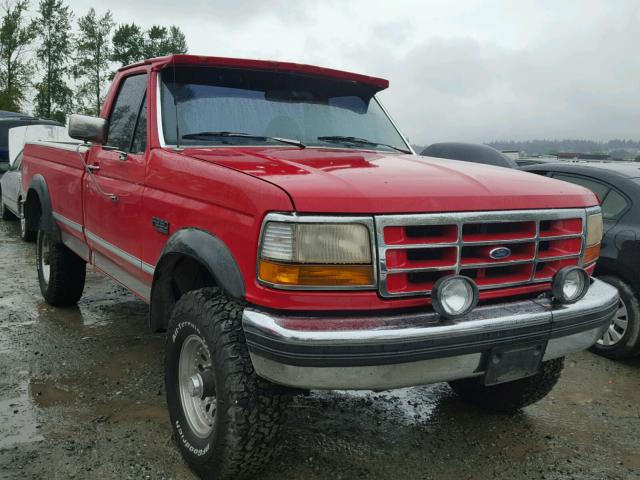 2FTHF26G7PCA21075 - 1993 FORD F250 RED photo 1
