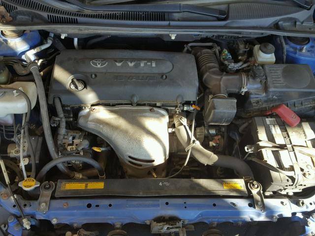 JTKDE167X60128793 - 2006 TOYOTA SCION TC Կապույտ լուսանկար 7