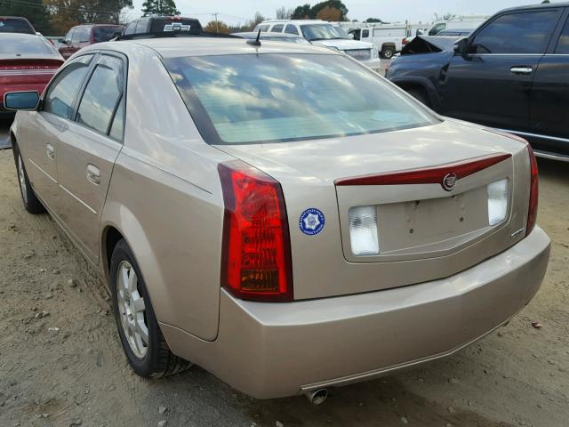 1G6DP567850209107 - 2005 CADILLAC CTS HI FEA TAN photo 3