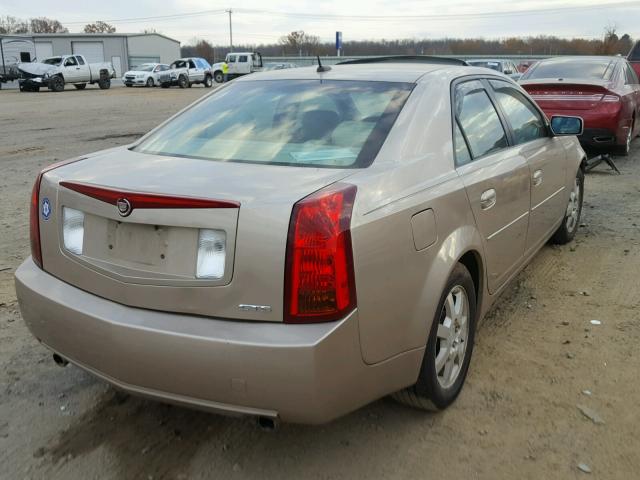 1G6DP567850209107 - 2005 CADILLAC CTS HI FEA TAN photo 4