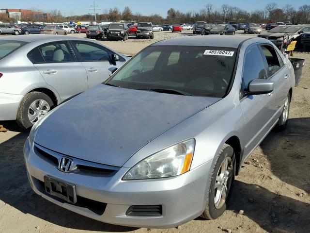 1HGCM56366A180203 - 2006 HONDA ACCORD SE SILVER photo 2