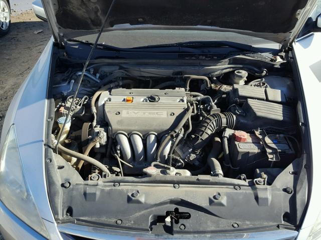 1HGCM56366A180203 - 2006 HONDA ACCORD SE SILVER photo 7