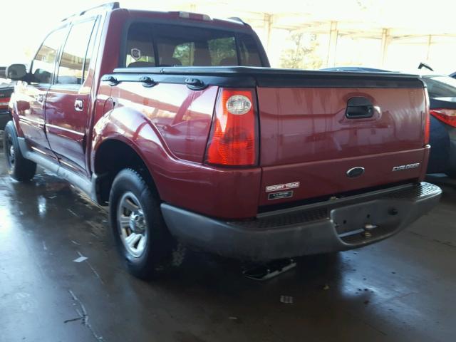 1FMZU67E41UA58666 - 2001 FORD EXPLORER S RED photo 3