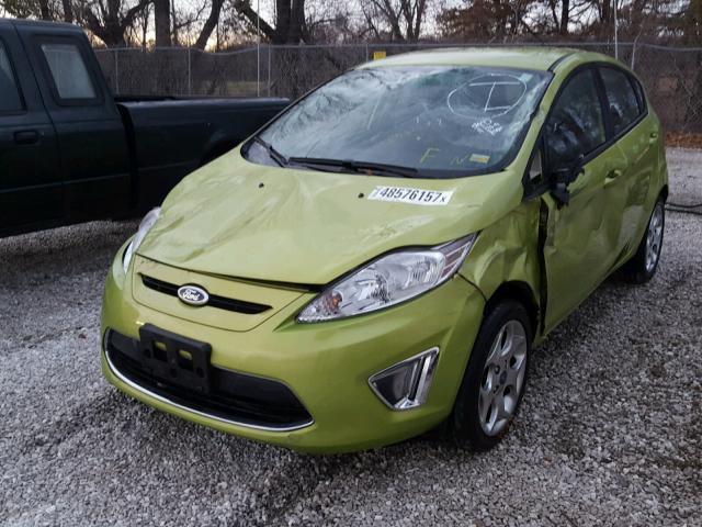 3FADP4FJ6BM224271 - 2011 FORD FIESTA SES GREEN photo 2