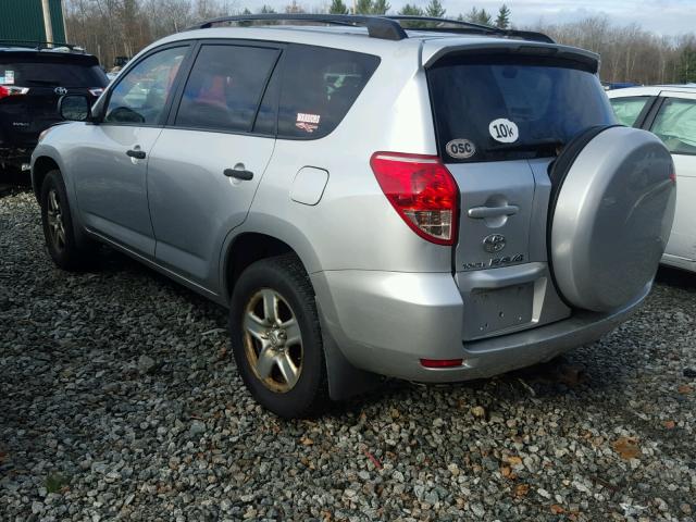 JTMBD35V085215296 - 2008 TOYOTA RAV4 SILVER photo 3