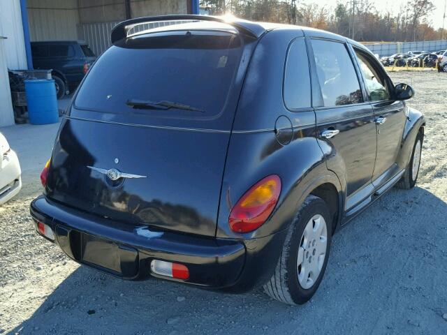 3C4FY48BX4T213126 - 2004 CHRYSLER PT CRUISER BLACK photo 4