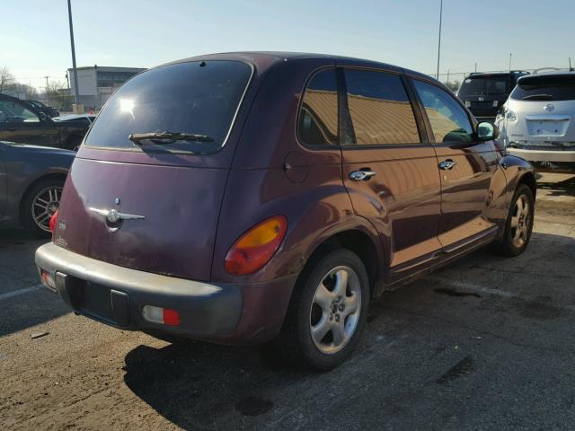 3C8FY4BB41T548904 - 2001 CHRYSLER PT CRUISER PURPLE photo 4