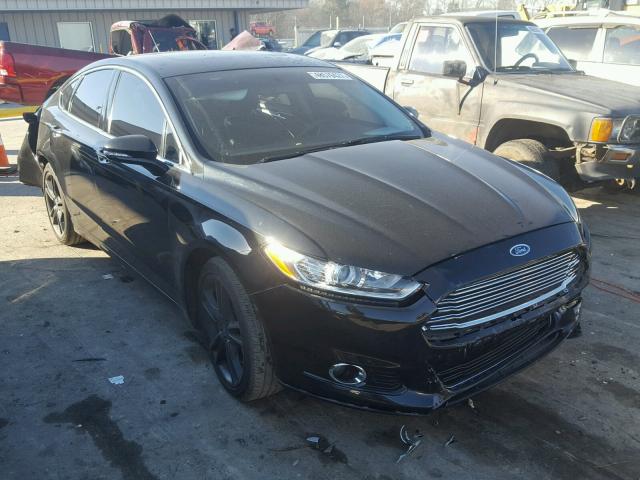 3FA6P0K92ER282978 - 2014 FORD FUSION TIT BLACK photo 1