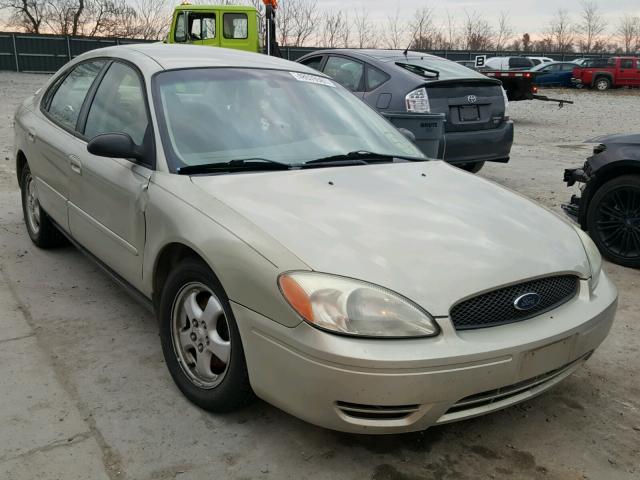 1FAFP53U07A172380 - 2007 FORD TAURUS SE GOLD photo 1