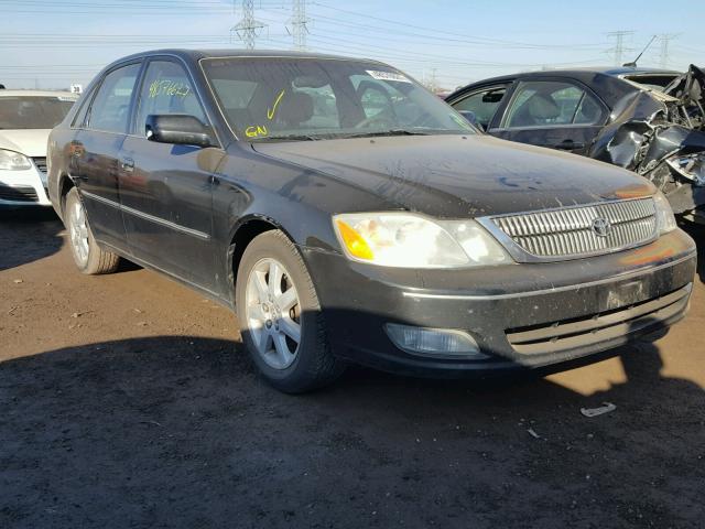 4T1BF28B62U236426 - 2002 TOYOTA AVALON XL BLACK photo 1