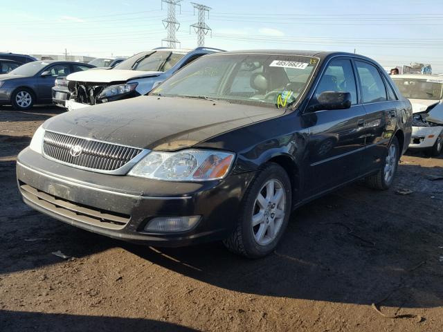 4T1BF28B62U236426 - 2002 TOYOTA AVALON XL Қара фото 2