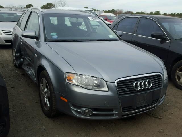 WAUKF78E26A076173 - 2006 AUDI A4 2.0T AV GRAY photo 1