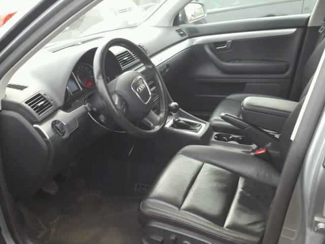 WAUKF78E26A076173 - 2006 AUDI A4 2.0T AV GRAY photo 5