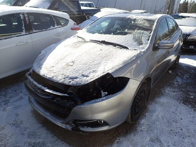 1C3CDFBB8ED822102 - 2014 DODGE DART SXT SILVER photo 2