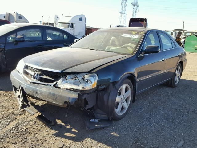 19UUA56872A024271 - 2002 ACURA 3.2TL TYPE GREEN photo 2