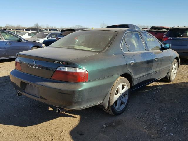 19UUA56872A024271 - 2002 ACURA 3.2TL TYPE GREEN photo 4