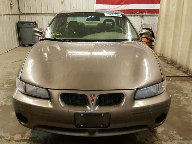 1G2WK52JX2F239776 - 2002 PONTIAC GRAND PRIX BROWN photo 9