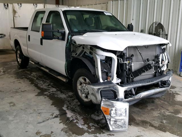 1FT7W2A63GEC89657 - 2016 FORD F250 SUPER WHITE photo 1