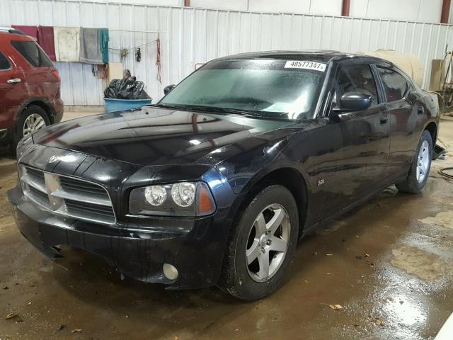 2B3KA33V69H532376 - 2009 DODGE CHARGER SX BLACK photo 2