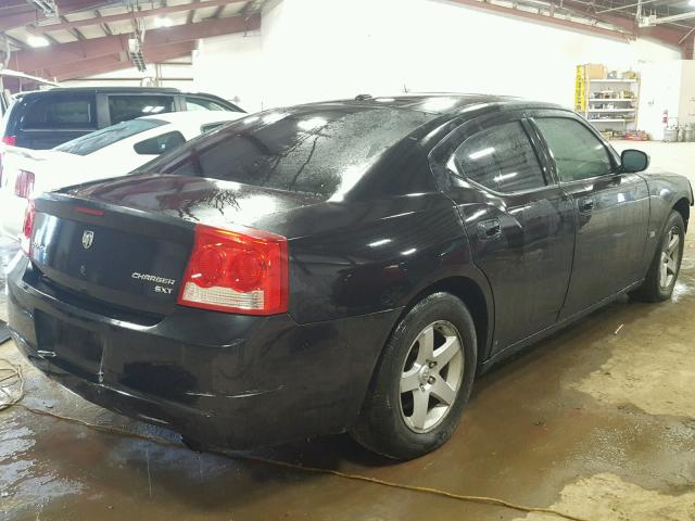 2B3KA33V69H532376 - 2009 DODGE CHARGER SX BLACK photo 4