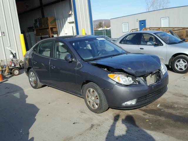 KMHDU46D77U152587 - 2007 HYUNDAI ELANTRA GL GRAY photo 1