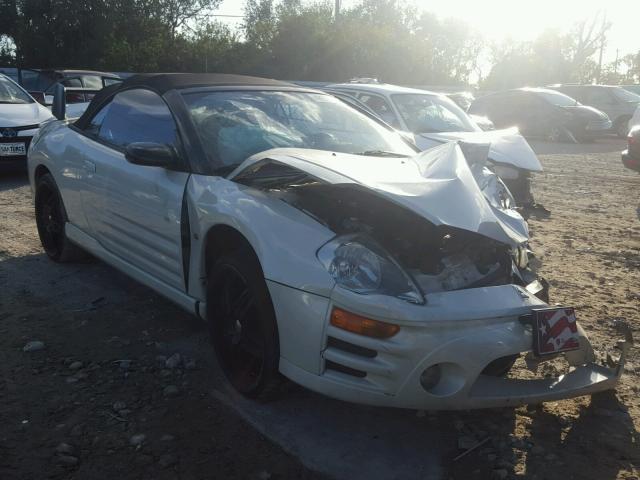 4A3AE55H15E029886 - 2005 MITSUBISHI ECLIPSE SP WHITE photo 1