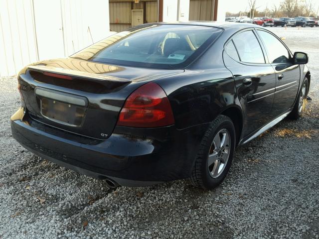 2G2WP522251235596 - 2005 PONTIAC GRAND PRIX BLACK photo 4