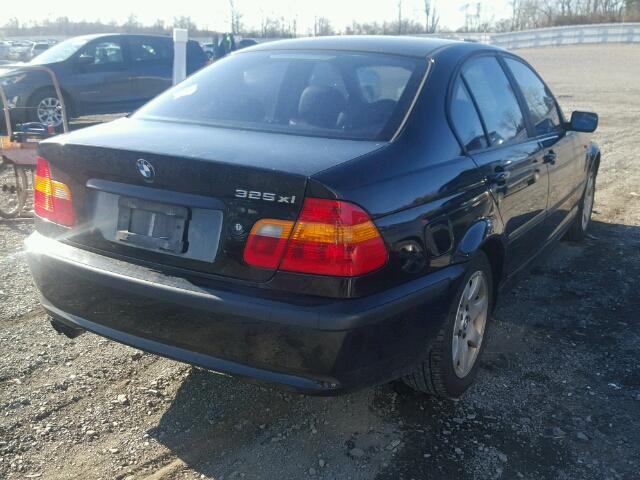 WBAEU33403PH87814 - 2003 BMW 325 XI BLACK photo 4