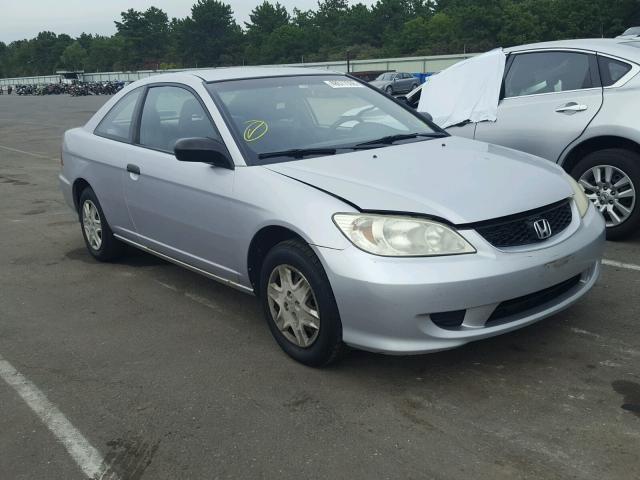 1HGEM22174L060830 - 2004 HONDA CIVIC DX V SILVER photo 1