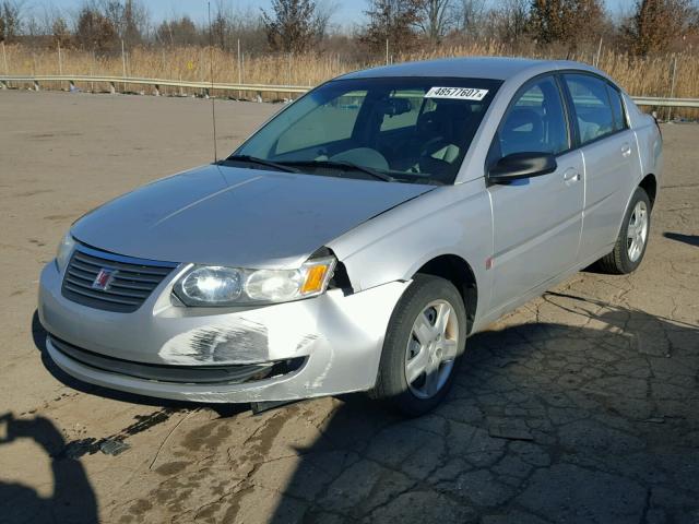 1G8AJ55F96Z191542 - 2006 SATURN ION LEVEL SILVER photo 2