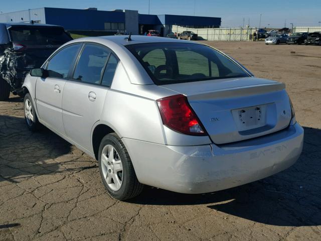 1G8AJ55F96Z191542 - 2006 SATURN ION LEVEL SILVER photo 3