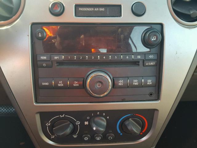 1G8AJ55F96Z191542 - 2006 SATURN ION LEVEL SILVER photo 9