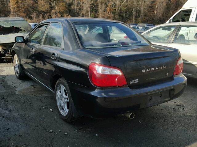 JF1GD67514H522365 - 2004 SUBARU IMPREZA RS BLACK photo 3