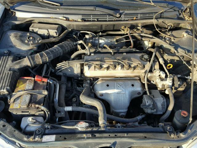 1HGCG564WA0213071 - 1998 HONDA ACCORD GREEN photo 7