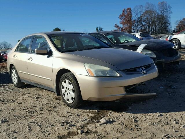 1HGCM56324A072836 - 2004 HONDA ACCORD LX GOLD photo 1