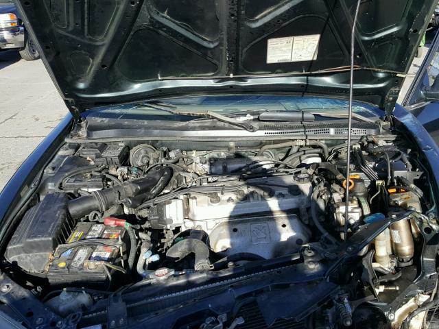 1HGCD7260VA004953 - 1997 HONDA ACCORD EX GREEN photo 7