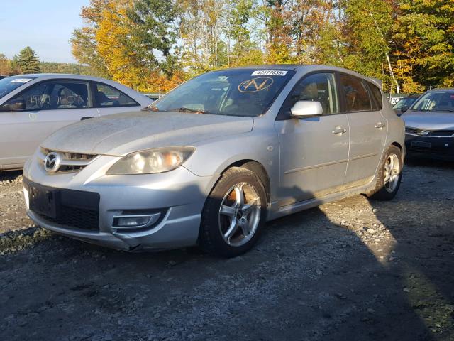 JM1BK34M781835889 - 2008 MAZDA SPEED 3 银色 照片 2
