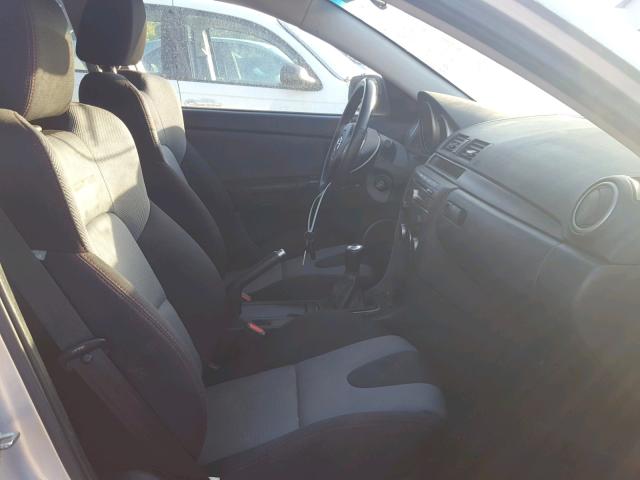 JM1BK34M781835889 - 2008 MAZDA SPEED 3 银色 照片 5