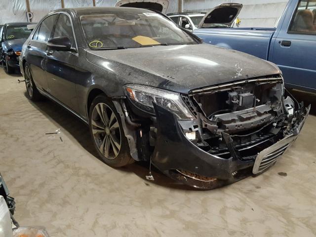 WDDUG8FB6FA104005 - 2015 MERCEDES-BENZ S 550 4MAT BLUE photo 1