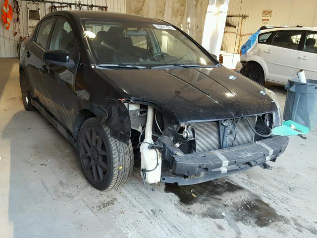 3N1CB61E37L705444 - 2007 NISSAN SENTRA SE- BLACK photo 1