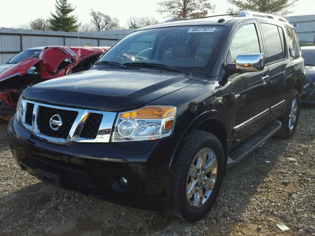 5N1AA0NE7EN603913 - 2014 NISSAN ARMADA PLA BLACK photo 2