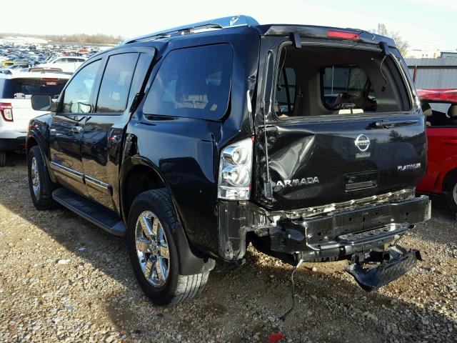 5N1AA0NE7EN603913 - 2014 NISSAN ARMADA PLA BLACK photo 3