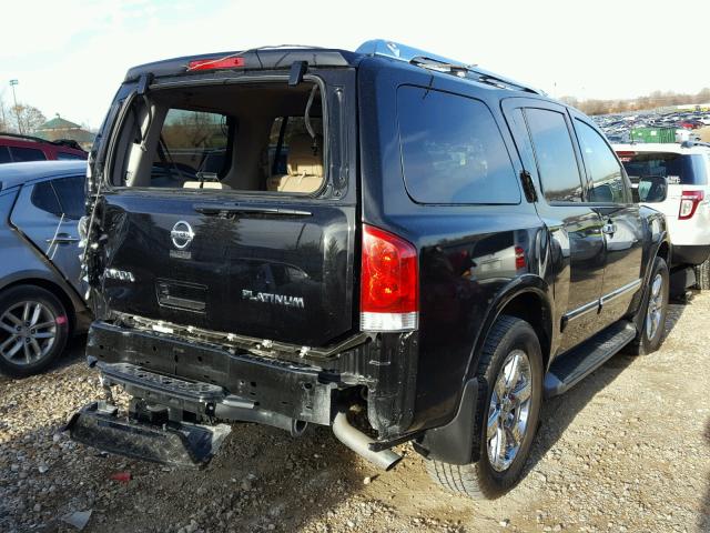 5N1AA0NE7EN603913 - 2014 NISSAN ARMADA PLA BLACK photo 4