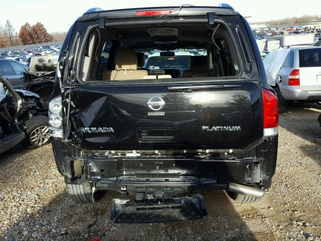 5N1AA0NE7EN603913 - 2014 NISSAN ARMADA PLA BLACK photo 9