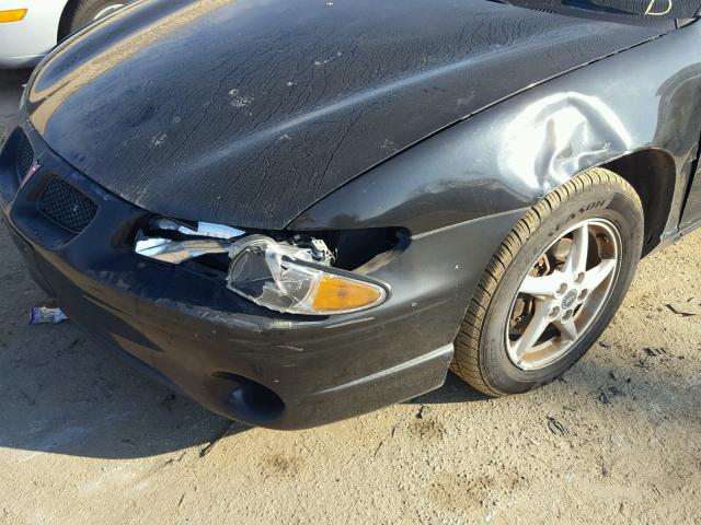 1G2WK52J63F144424 - 2003 PONTIAC GRAND PRIX BLACK photo 9