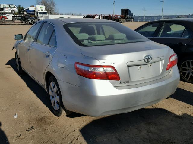 4T4BE46K67R011079 - 2007 TOYOTA CAMRY NEW SILVER photo 3