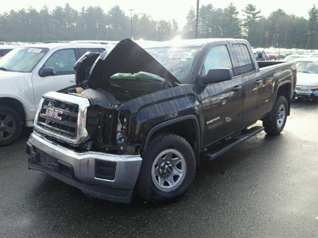 1GTV2TECXEZ389494 - 2014 GMC SIERRA K15 BLACK photo 2