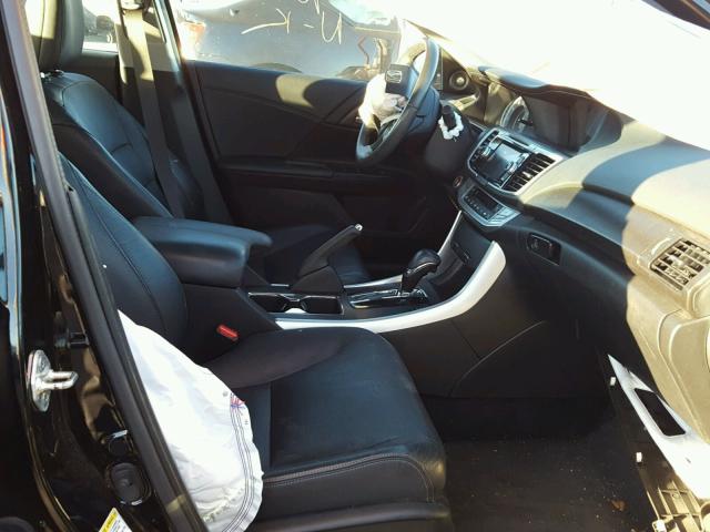 1HGCR3F86DA036892 - 2013 HONDA ACCORD EXL BLACK photo 5