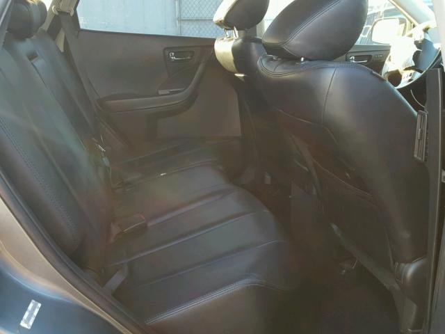 JN8AZ08W77W624957 - 2007 NISSAN MURANO SL GRAY photo 6