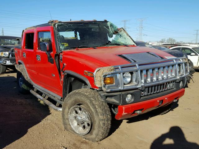 5GRGN22U65H118170 - 2005 HUMMER H2 SUT RED photo 1